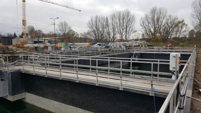 Blok biologicznego oczyszczania ścieków (blok A) Blok biologicznego oczyszczania ścieków (blok A)