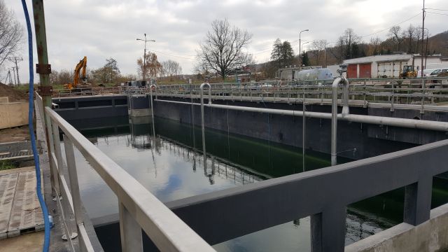 Blok biologicznego oczyszczania ścieków (blok A) Blok biologicznego oczyszczania ścieków (blok A)