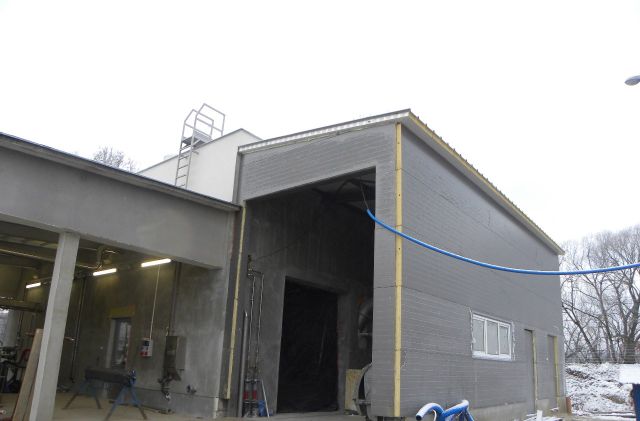 Budynek krat i piaskowników Budynek krat i piaskowników