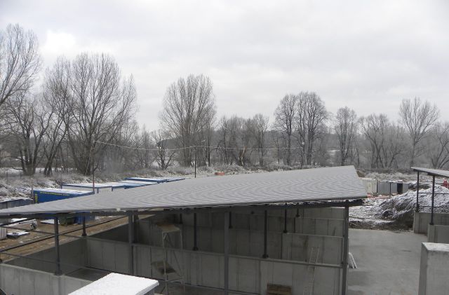 Place składowania osadu odwodnionego Place składowania osadu odwodnionego